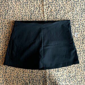 Wild Fable Black Mini Skirt with Shorts